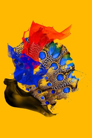 笔触印花华亿平台图片