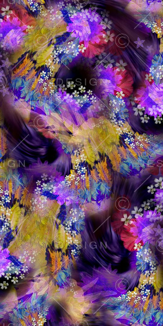 花朵印花华亿平台图片