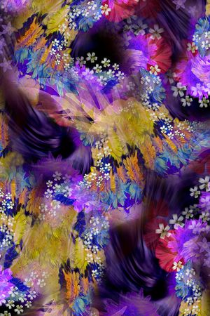 花朵印花华亿平台图片