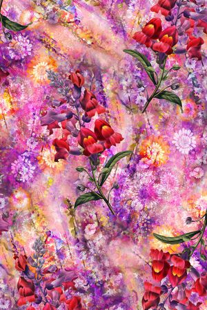 玫瑰印花华亿平台图片