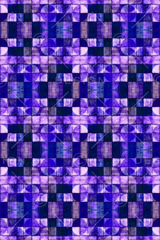 不规则几何印花华亿平台图片