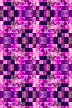 不规则几何印花华亿平台图片