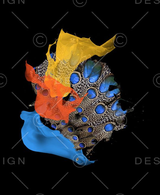 笔触印花华亿平台图片