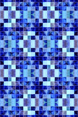 不规则几何印花华亿平台图片