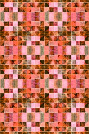 不规则几何印花华亿平台图片