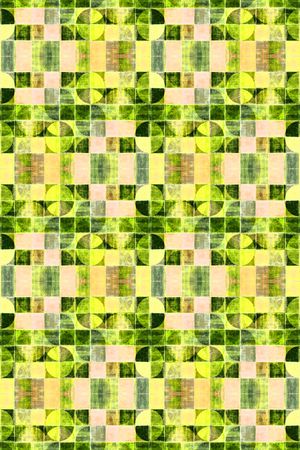 不规则几何印花华亿平台图片