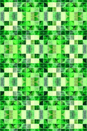 不规则几何印花华亿平台图片