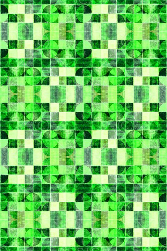 不规则几何印花华亿平台图片