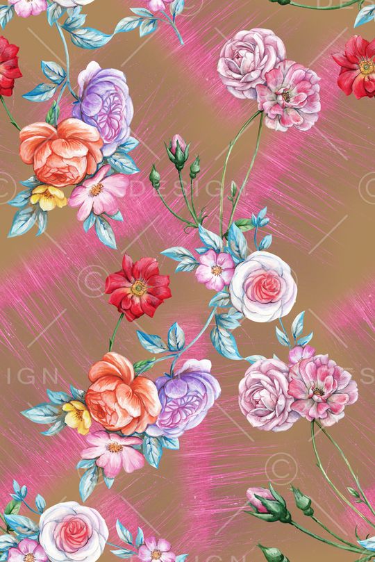 手绘印花华亿平台图片