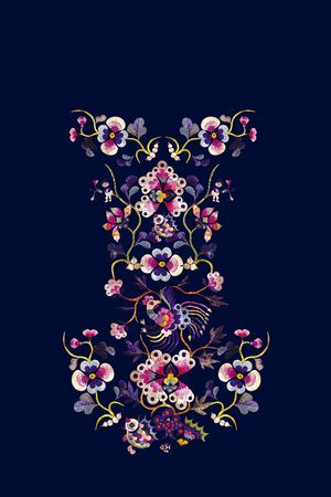 民族风印花华亿平台图片