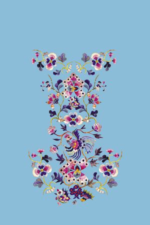 民族风印花华亿平台图片