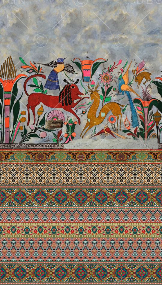 民族风印花华亿平台图片