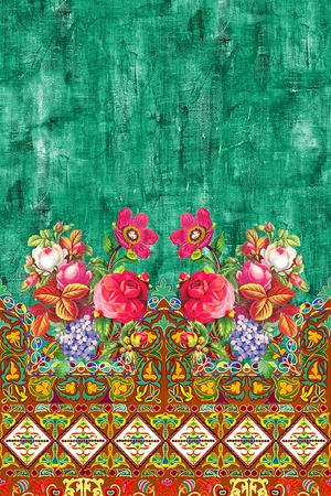 水彩印花华亿平台图片