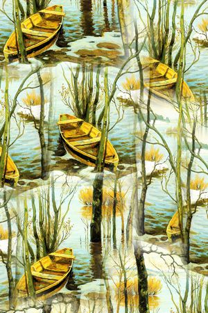 手绘印花华亿平台图片