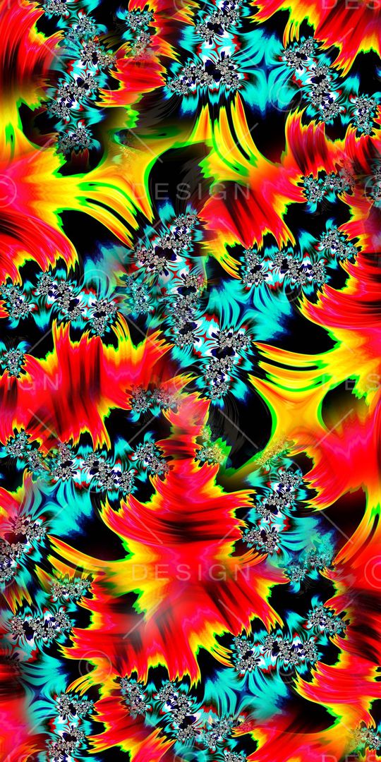 手绘印花华亿平台图片