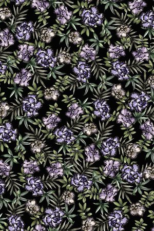 花朵印花华亿平台图片