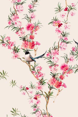 乱花印花华亿平台图片