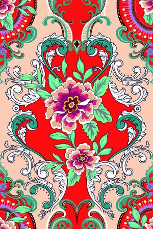 民族风印花华亿平台图片