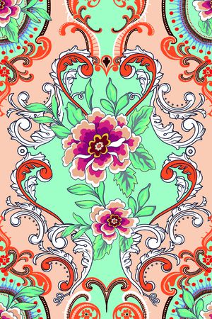 民族风印花华亿平台图片