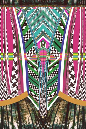 云纹印花华亿平台图片