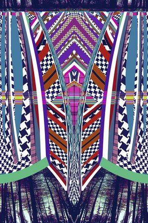 云纹印花华亿平台图片