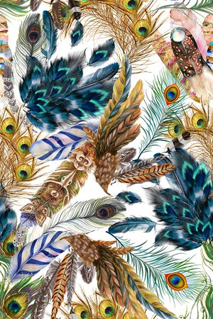 孔雀印花华亿平台图片