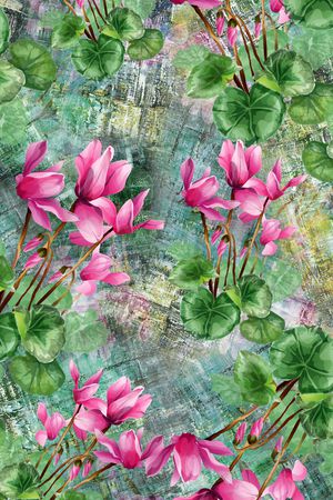 牵牛花印花华亿平台图片