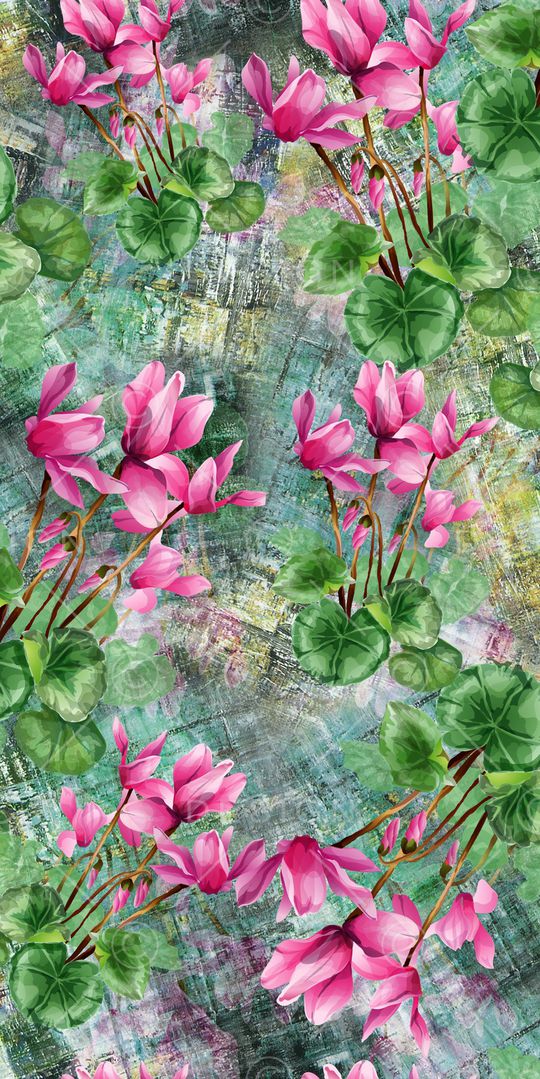 牵牛花印花华亿平台图片