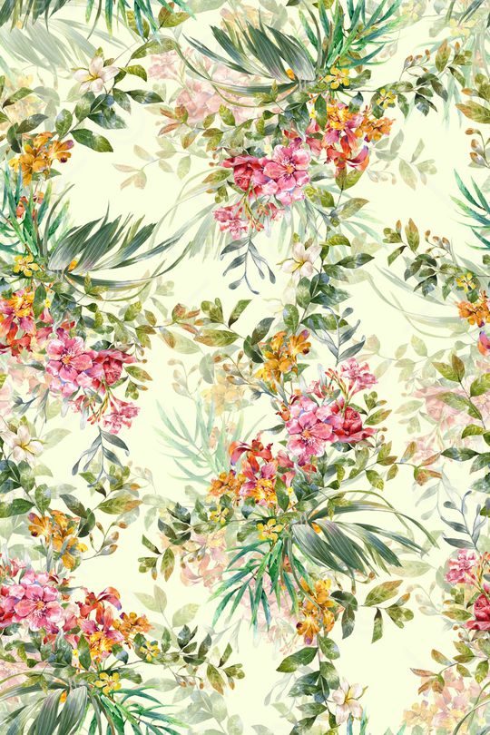 清新时尚印花华亿平台图片