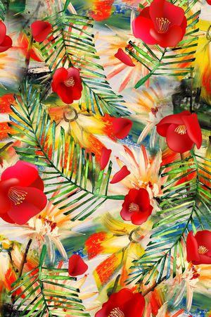 雏菊印花华亿平台图片