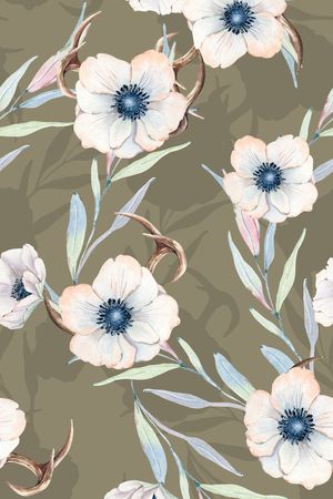 手绘印花华亿平台图片