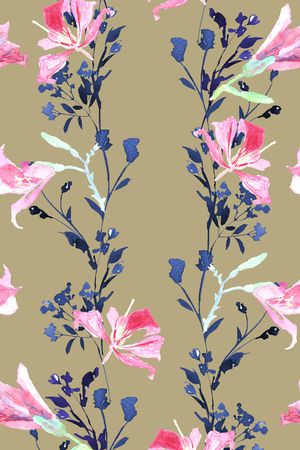 水彩印花华亿平台图片