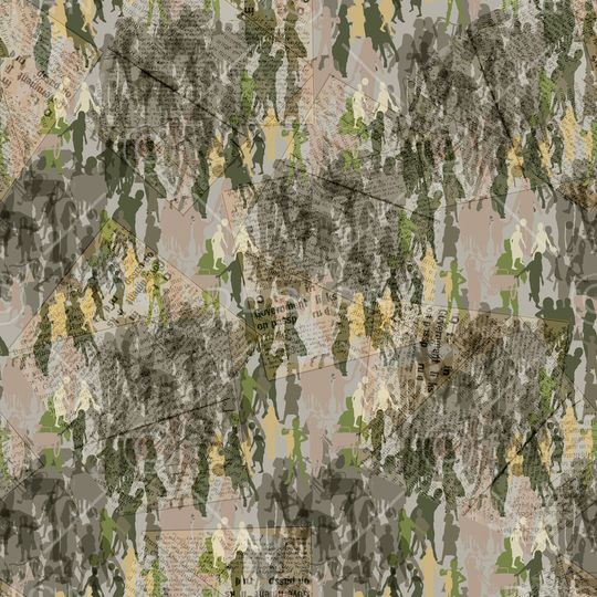 抽象印花华亿平台图片