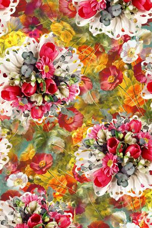 玫瑰印花华亿平台图片