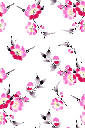 花瓣印花华亿平台图片