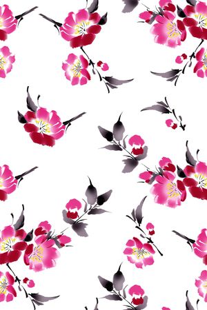 花瓣印花华亿平台图片