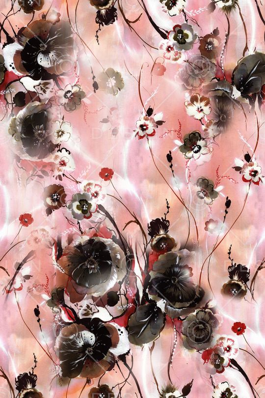 花朵印花华亿平台图片