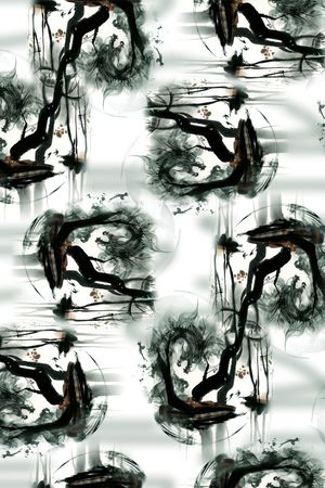 时尚印花华亿平台图片