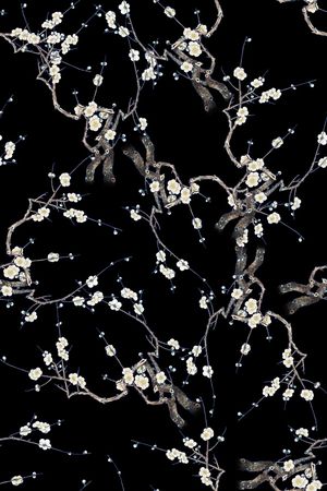 中国风印花华亿平台图片