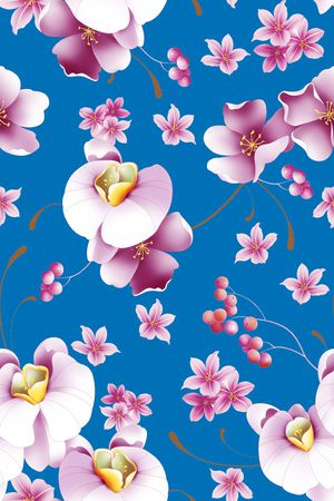 花朵印花华亿平台图片