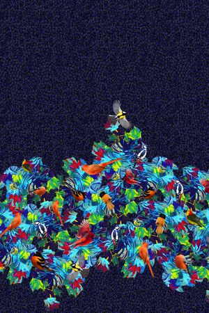 不规则几何印花华亿平台图片