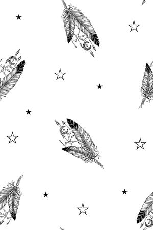 羽毛印花华亿平台图片