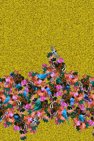 不规则几何印花华亿平台图片