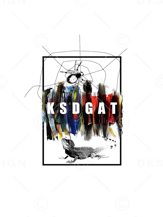 蜥蜴印花华亿平台图片