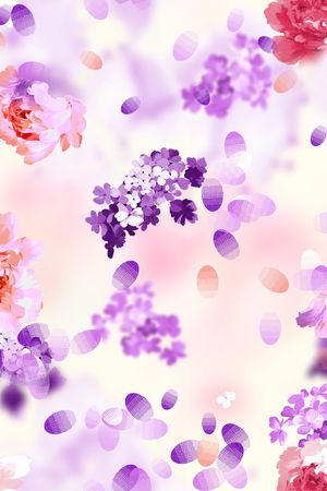 小碎花印花华亿平台图片