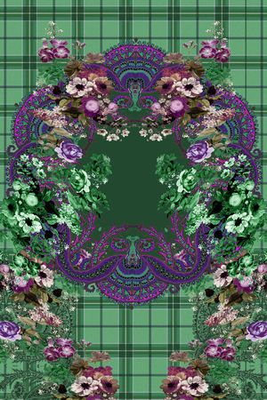 小碎花印花华亿平台图片