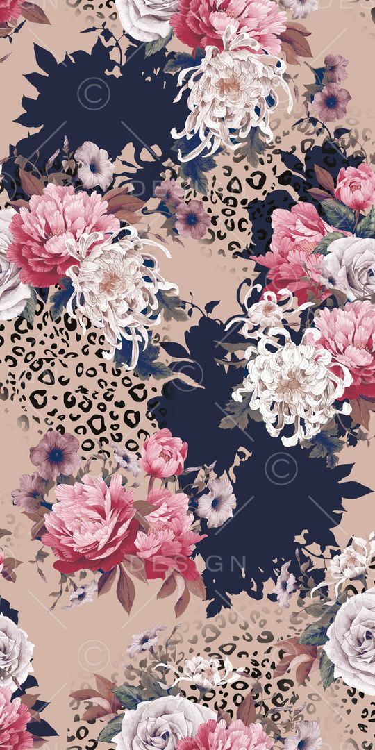 复古印花华亿平台图片