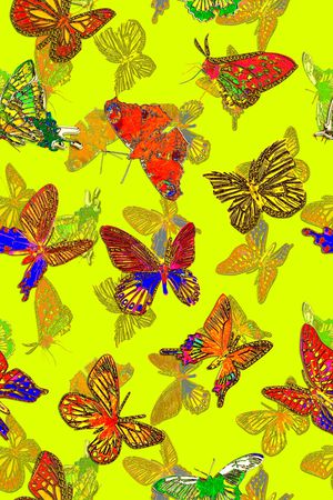 抽象艺术手绘印花华亿平台图片