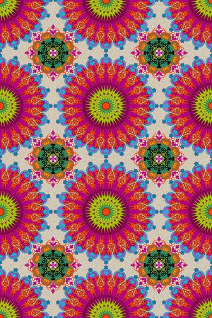 曼陀罗印花华亿平台图片