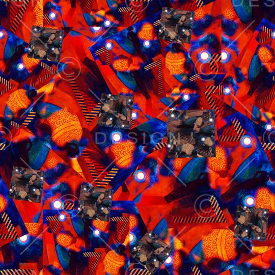 色块印花华亿平台图片